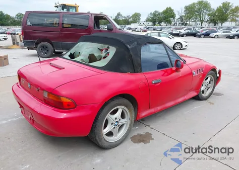 1996 BMW Z3 1.9 z USA, uszkodzony, nr VIN 4USCH7327TLB71498